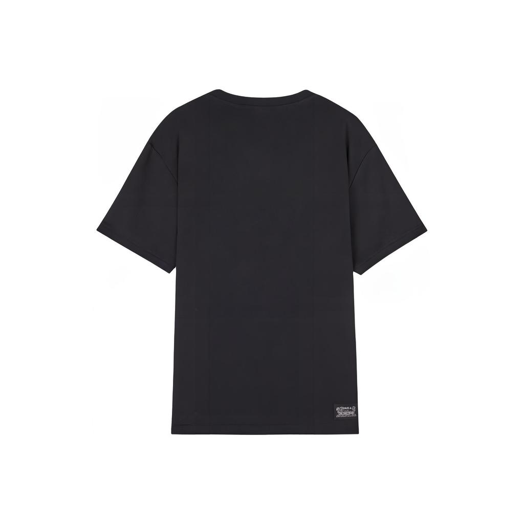 Levis Color Block Letter Print Short Sleeve T-Shirt Men Tops Black 001AM-0001