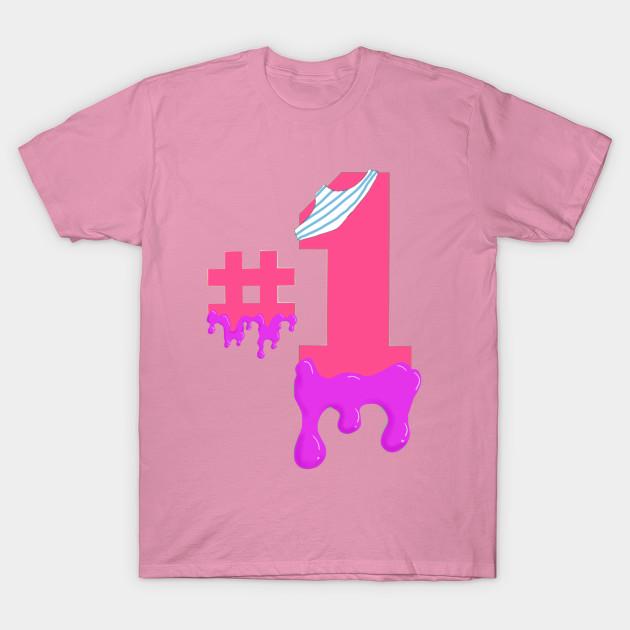 T Shirt Women Number One Harajuku Print Kawaii Tshirt Summer Short Sleeve Female T-Shirt Top Tee