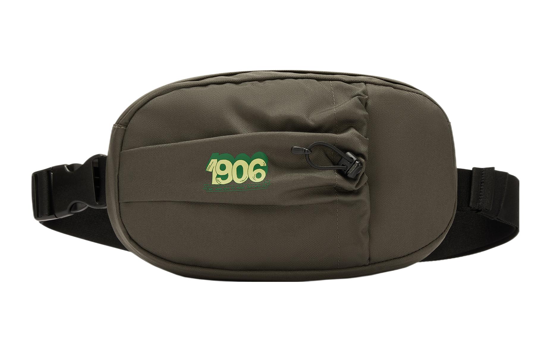 New Balance Fabric Sling Bag, Fanny Pack Small Unisex Green LAB33415-LGB Small
