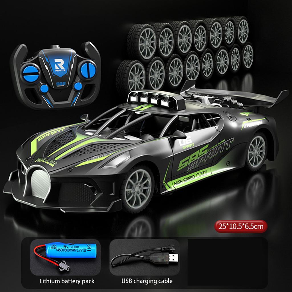 Electric High Speed Race Drift RC Cars Toy Fall-Resistant Shock-Absorbing RC Vehicle Toy for Kids Children's Day Birthday Gifts