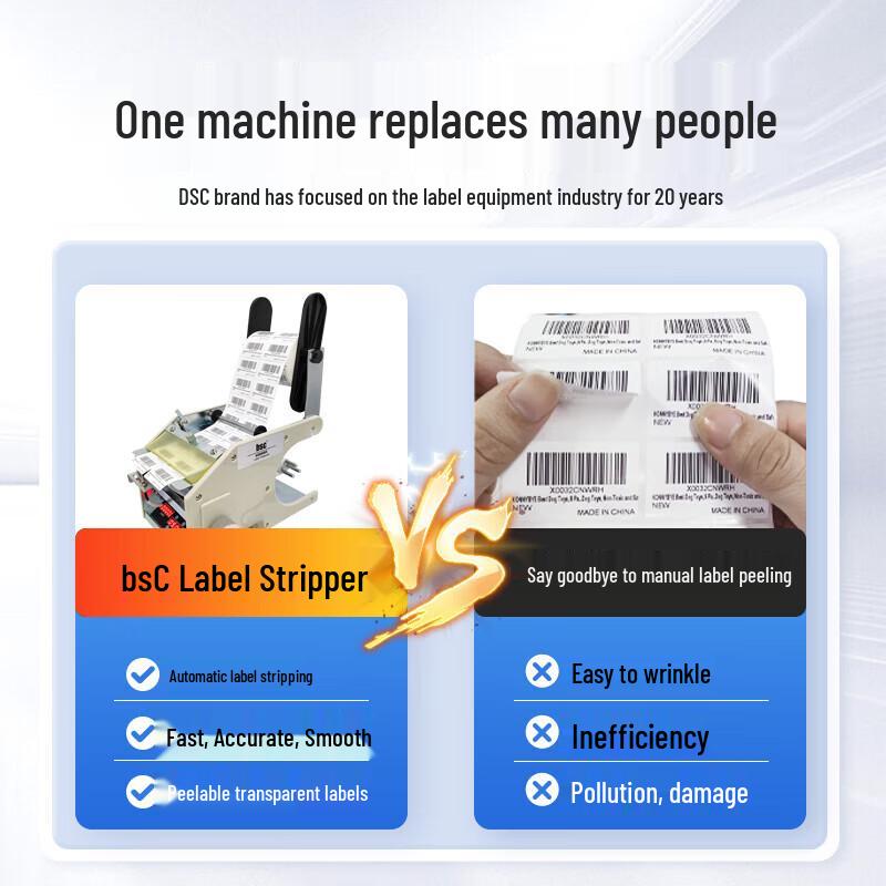 Automatic Self-Adhesive Label Dispenser CN plug (adapter included)