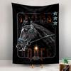 Texas Rodeo Tapestry Wall Hanging, Western Rodeo Event Poster Art, Wild West Wall Decor for Bedroom Living Room Dorm