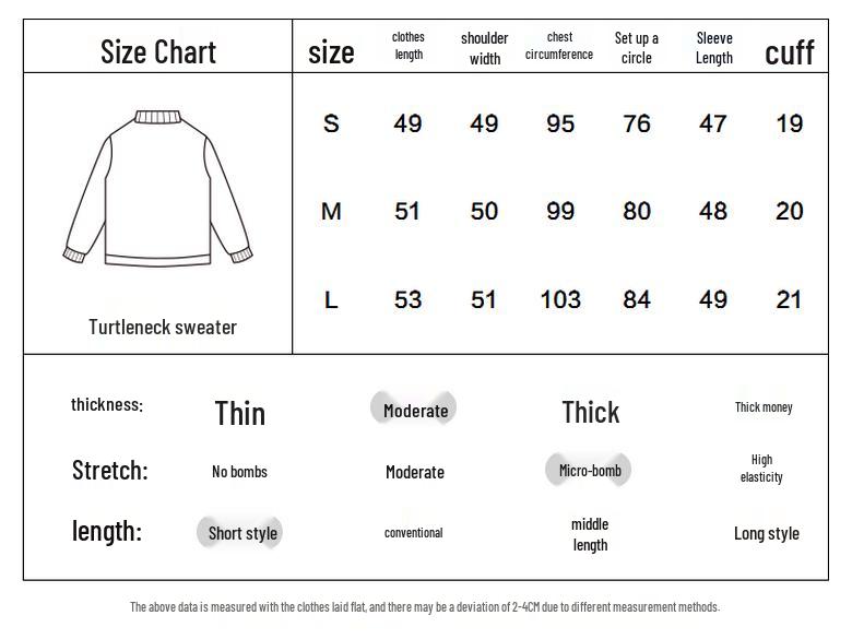 Peacebird Women's Semi-High Collar Knit Sweater