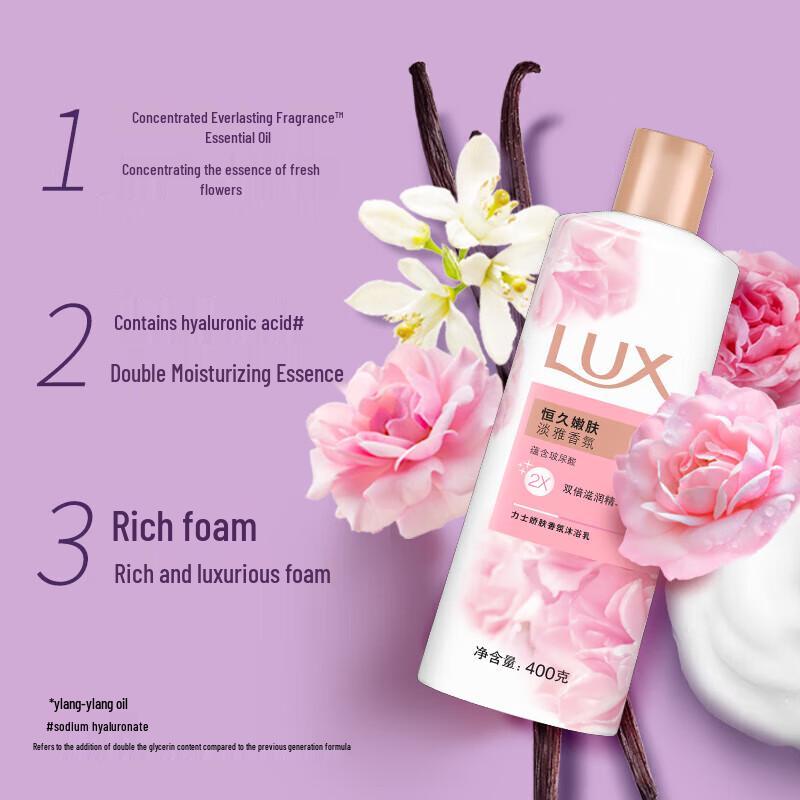 lux Body Wash Promotional Pack (Everlasting Softness + Enchanting Lotus)