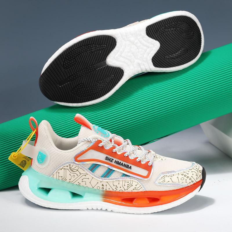 

Мода PARZIVAL Модная мужская обувь Кроссовки Летние мужские кроссовки для активного отдыха Дышащие кроссовки Повседневная обувь на воздушной подушке Мужская теннисная обувь 45 оранжевый