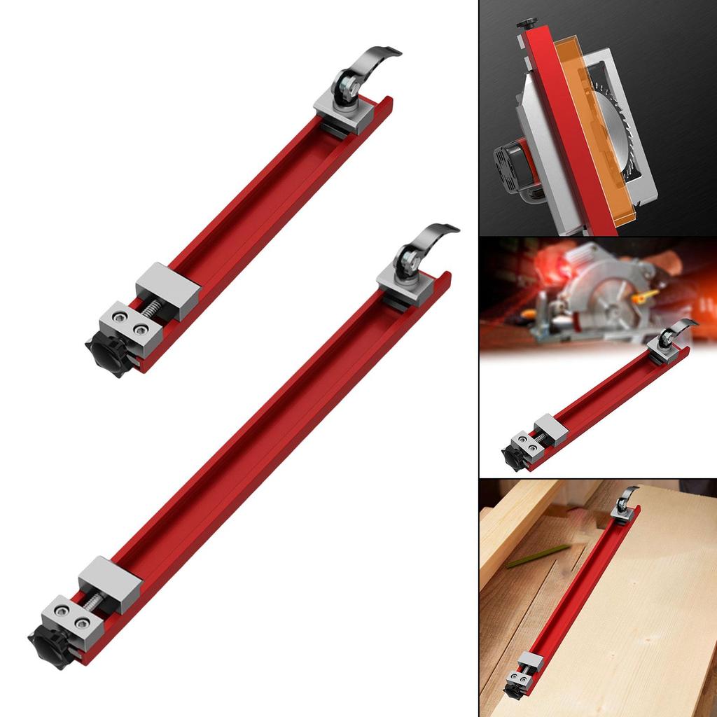 Adjustable Cutting Machine Base Guide, Electric Circular Saw Milling Positioning Clamp, Sturdy Circular Saw Guide Rail