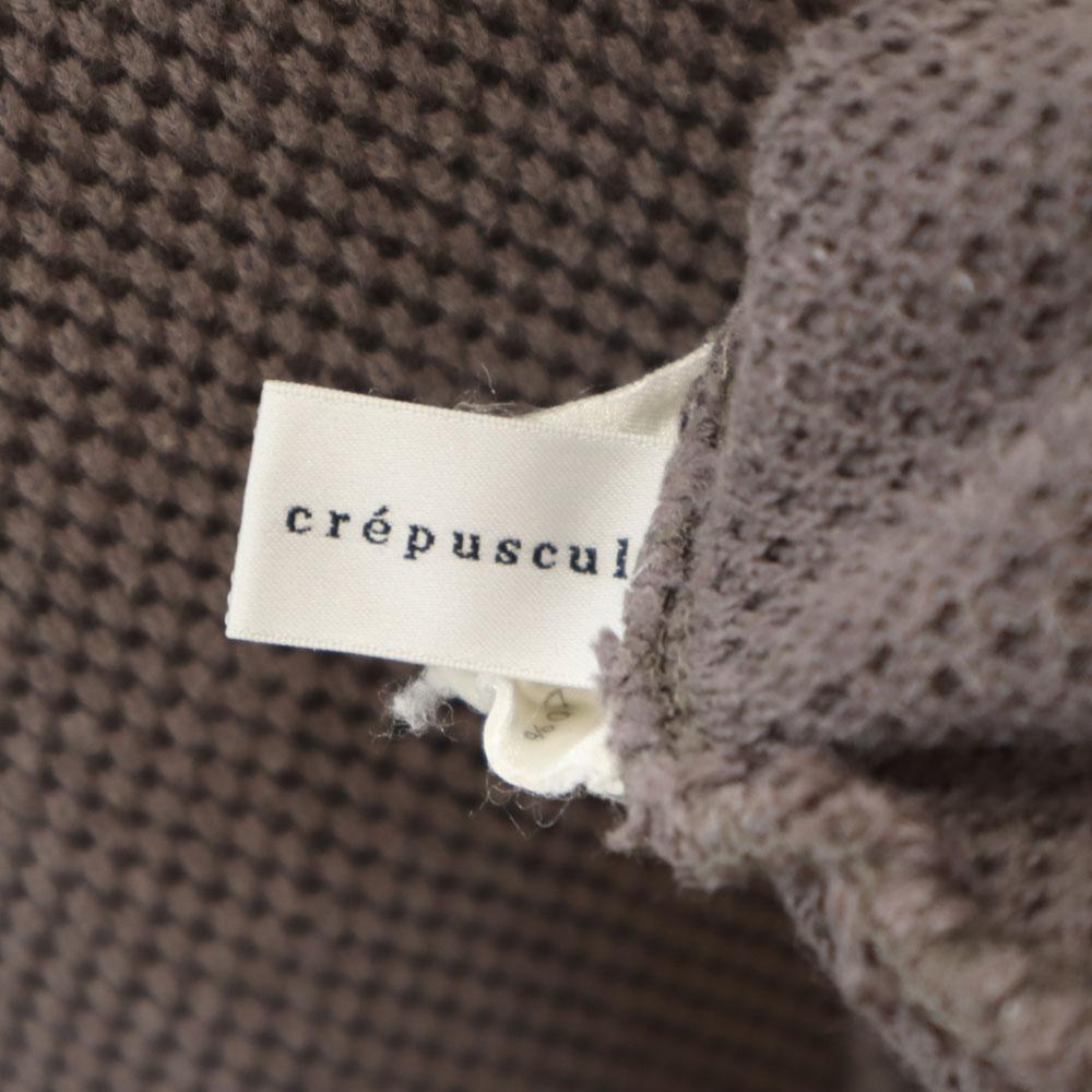 crepuscule made in Japan Long sleeve Moss Stitch sweater Men's Used