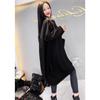Designed Loose Casual Dress Autumn Fashion Versatile Solid Color Mid-length Skirt
