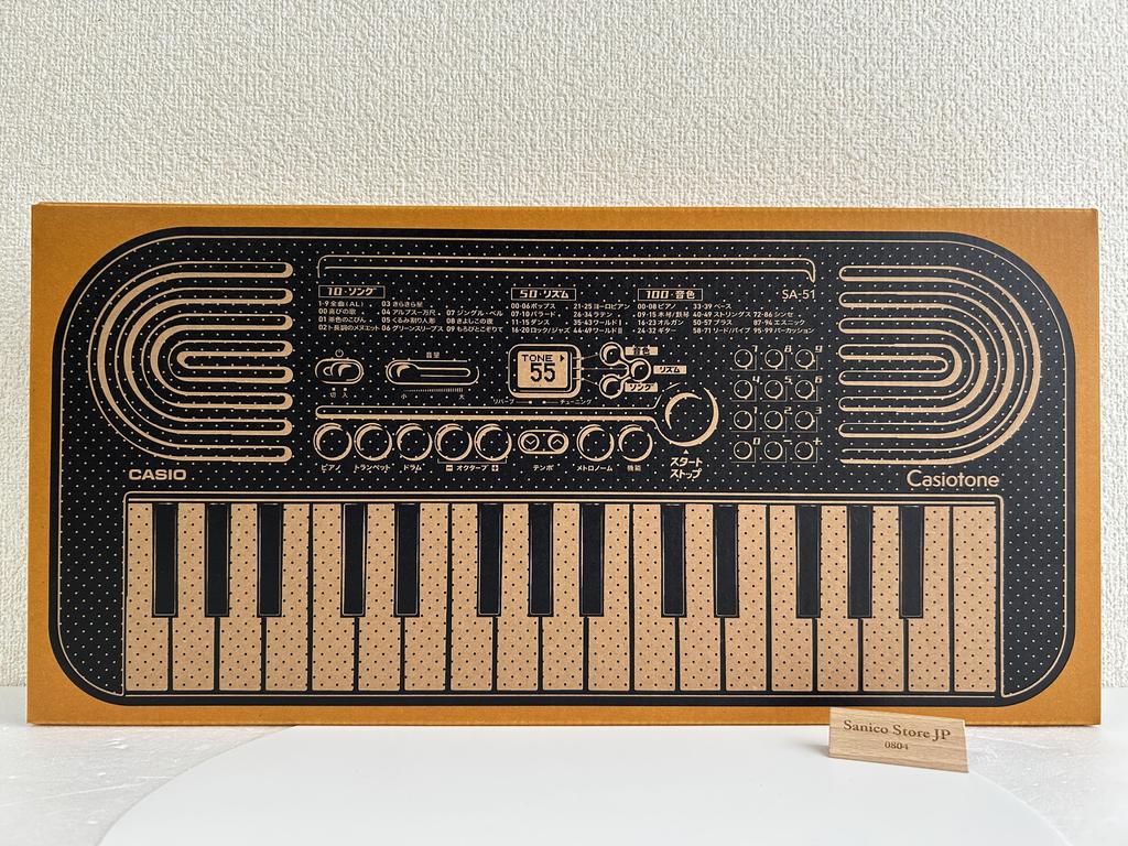 Casio SA-51 32-Key Mini Portable Keyboard Black Casiotone Japanese New