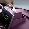 For Xiaomi SU7 2024 2025 2026 Storage Box Behind Screen Rear Organizer Silicone Case Magnetic Tray Tissue Holder Car Accessories
