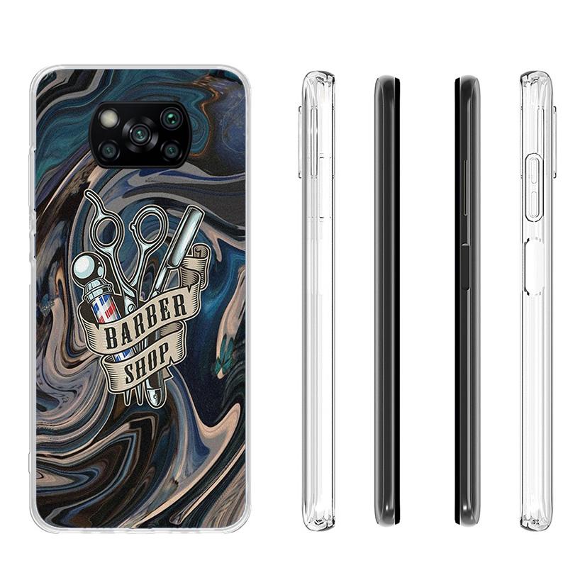 Hair Stylist Scissors Brush Phone Case For Xiaomi Poco X7 X6 X5 Pro F7 Ultra Redmi 15C 15 13C 13 12C 12 10 10A 10C 9 9A 9C 9T Co
