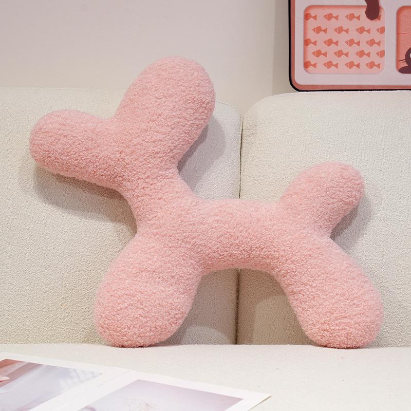 Soft Back Dog Throw Pillow Plush Toy Doll Dog Dog Doll Home Sofa Pillow Cushion Rag Doll