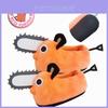 Chainsaw Man Pochita Pluche Antislip Pantoffels Schattig Warm Voor Volwassenen Kinderen