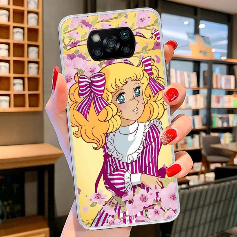 

Candy 90s Anime Cover Phone Case For Xiaomi Poco F7 Ultra X7 X6 X5 Pro M7 Redmi 15C 15 13C 13 12C 12 10C 10 9A 9C 9T 9 Shell Poc Xiaomi Poco X7 Pro