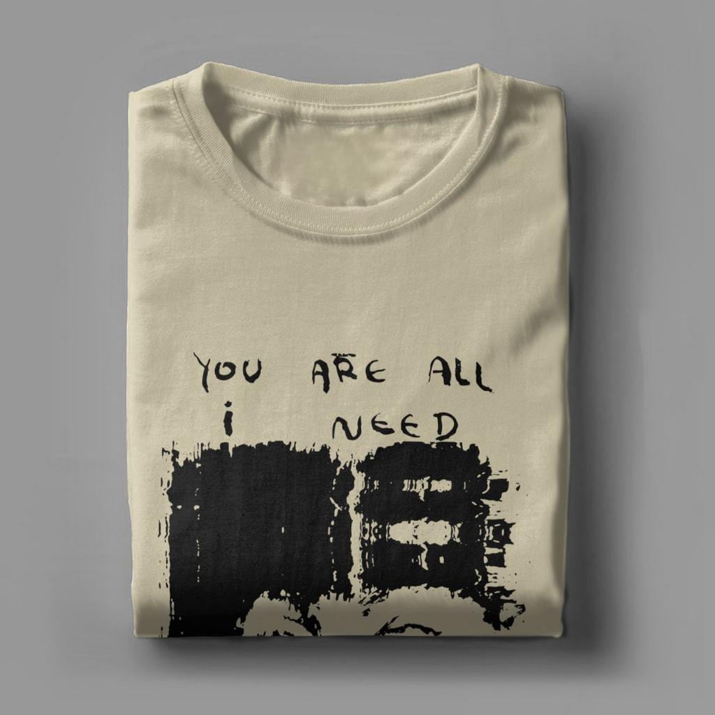 Radiohead All I Need Men's T Shirts Music Band Crazy Tee Shirt Short Sleeve Round Neck T-Shirts Cotton Unique Clothing