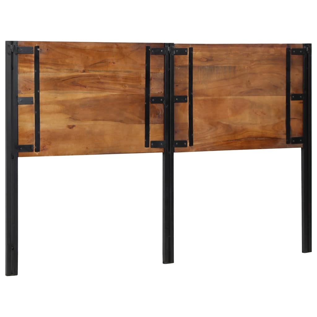 Headboard 160 cm Reclaimed Solid Wood and Iron