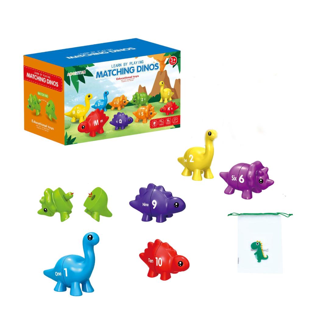 Preschool Learning Education Dinosaur Pairing Learning Toys For Interactive Fun Gift For Children