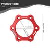 Screw Bicycle Flange Adapter Threaded Hub Brake Disc Base Rotors Parts