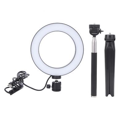 6 zoll USB Fotografie Selfie Ring Licht LED Füllen Licht Desktop Stativ Selfie Stick