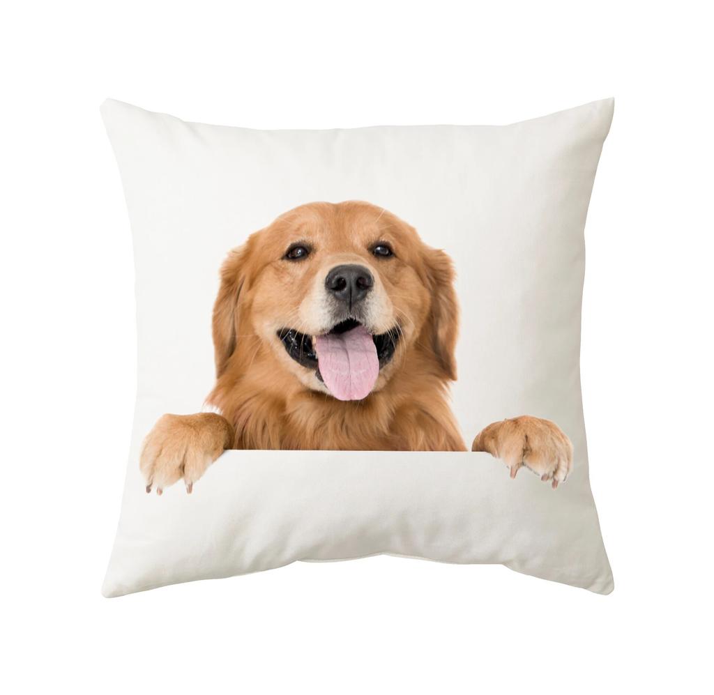 45x45cm Cute Cat Cushion Cover Polyester Throw Pillow For Bed Living Room Sofa Office Seat Car Kids  Decor Home
