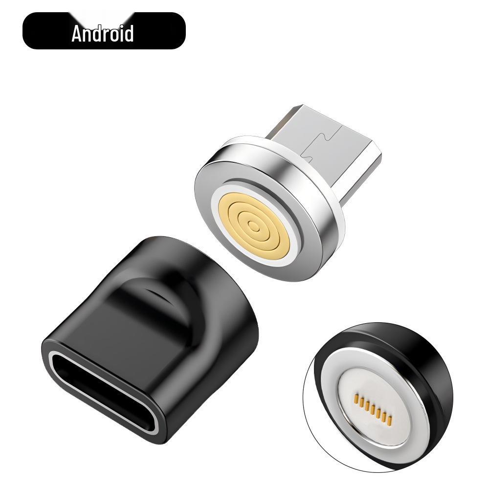 Magnetic 7-Contact Type-C to Apple Fast Charging Adapter