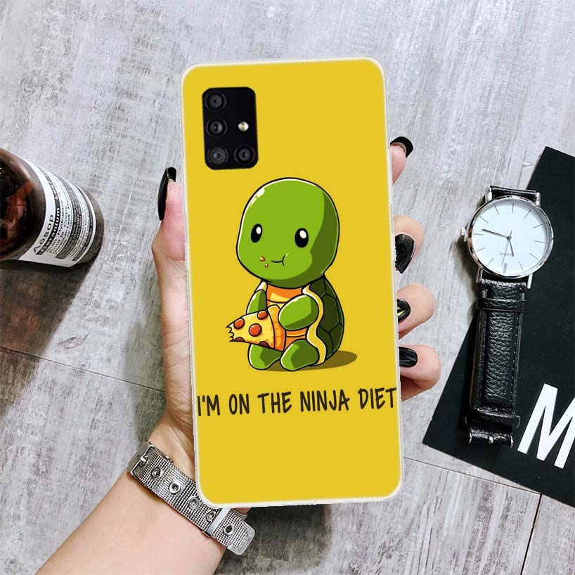 

Мультяшная Морская Черепаха Черепаха Чехол Для Телефона Для Samsung Galaxy A14 A15 A13 A12 A54 A55 A53 A52 A04S A24 A25 A23 A22 A34 A35 A33 A32 A Samsung A22 5G
