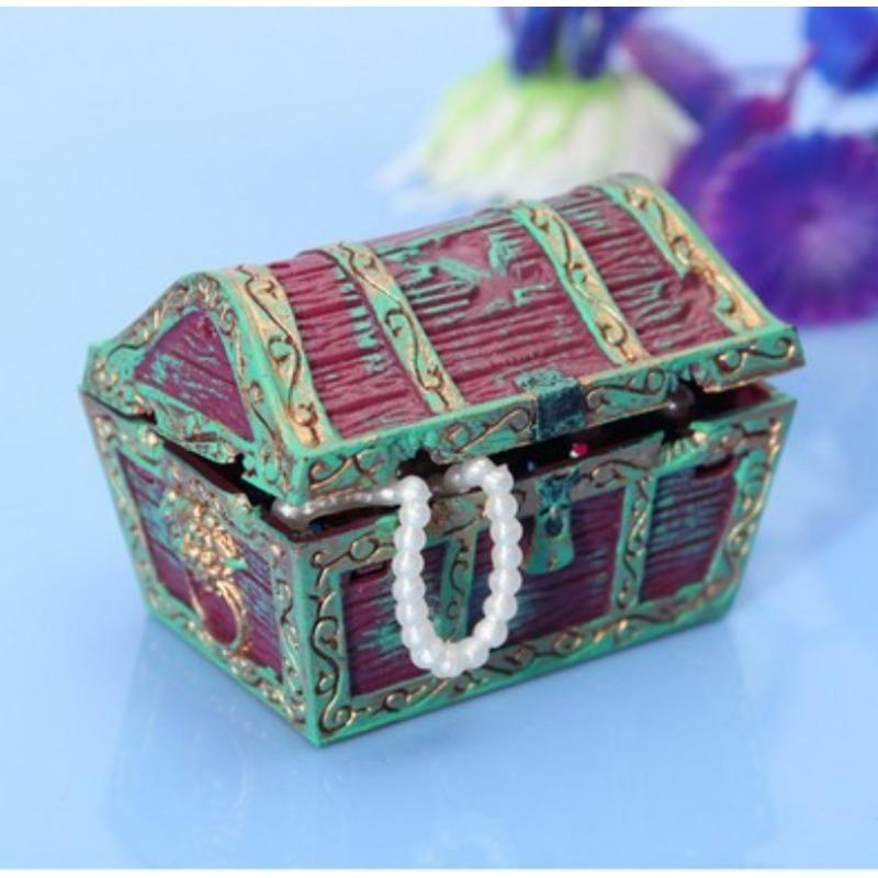 1PC Fish Tank Decoration Treasure Frogman Fish Tank Landscaping Aquarium Pirate Treasure Aquarium Decoration