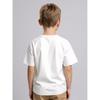 European Size Boys Round-neck Short-sleeved T-shirt with A Hot Dog-shaped Puppy Pattern Print