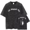 Jujutsu Kaisen Gojo Satoru Printed Tshirt Mens and Womens Washed Tshirt High Quality Vintage Cotton Tshirt YK Tshirt