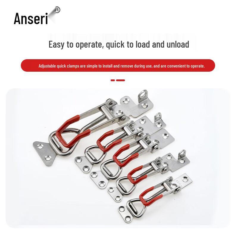304 Stainless Steel Adjustable Toggle Latch Clamp