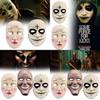 Exquisite Human Purge Plan God Horror Mask Featuring Smiling Face Full Face Resin Collectible
