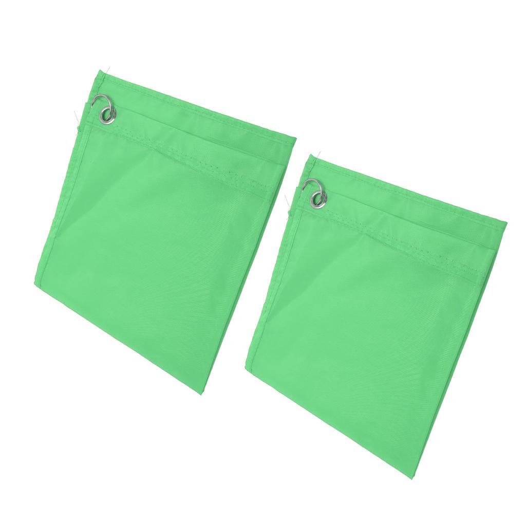 2 ST Hästträningsflagga Nötningsbeständig Bärbar Ridsport Nylon Träningsflagga för Aktivitet