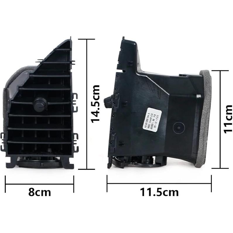 Car Front Dashboard Center A/C Grille Compatible For Mercedes-Benz Vito V260 W447 W448 2015-On Vent Air Conditioner Outlet A4478300654(Left)
