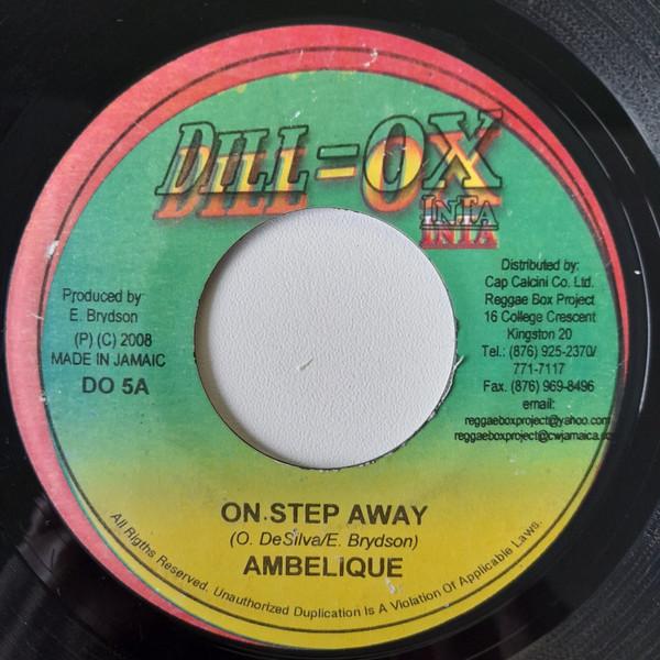 

7inch Record AMBELIQUE - One Step Away NONE Dill-Ox Inta 2008 Jamaica Reggae, Ska & Dub Used