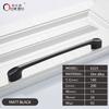 Oukali Klassisch Günstig Zink Küchenschrank Schublade 96mm 128mm 160mm 192mm Mattschwarz Ziehgriffe