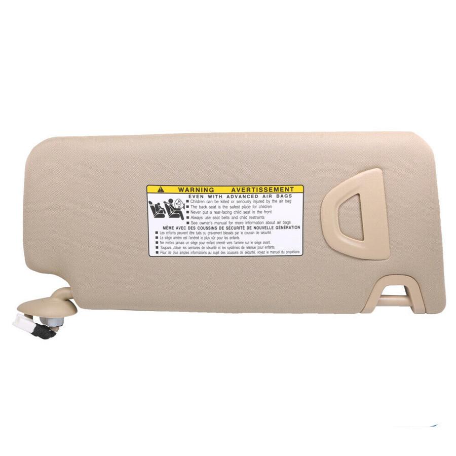 Left Driver Side Sun Visor With Light For Honda Accord 08-12 83280TA5A51ZA