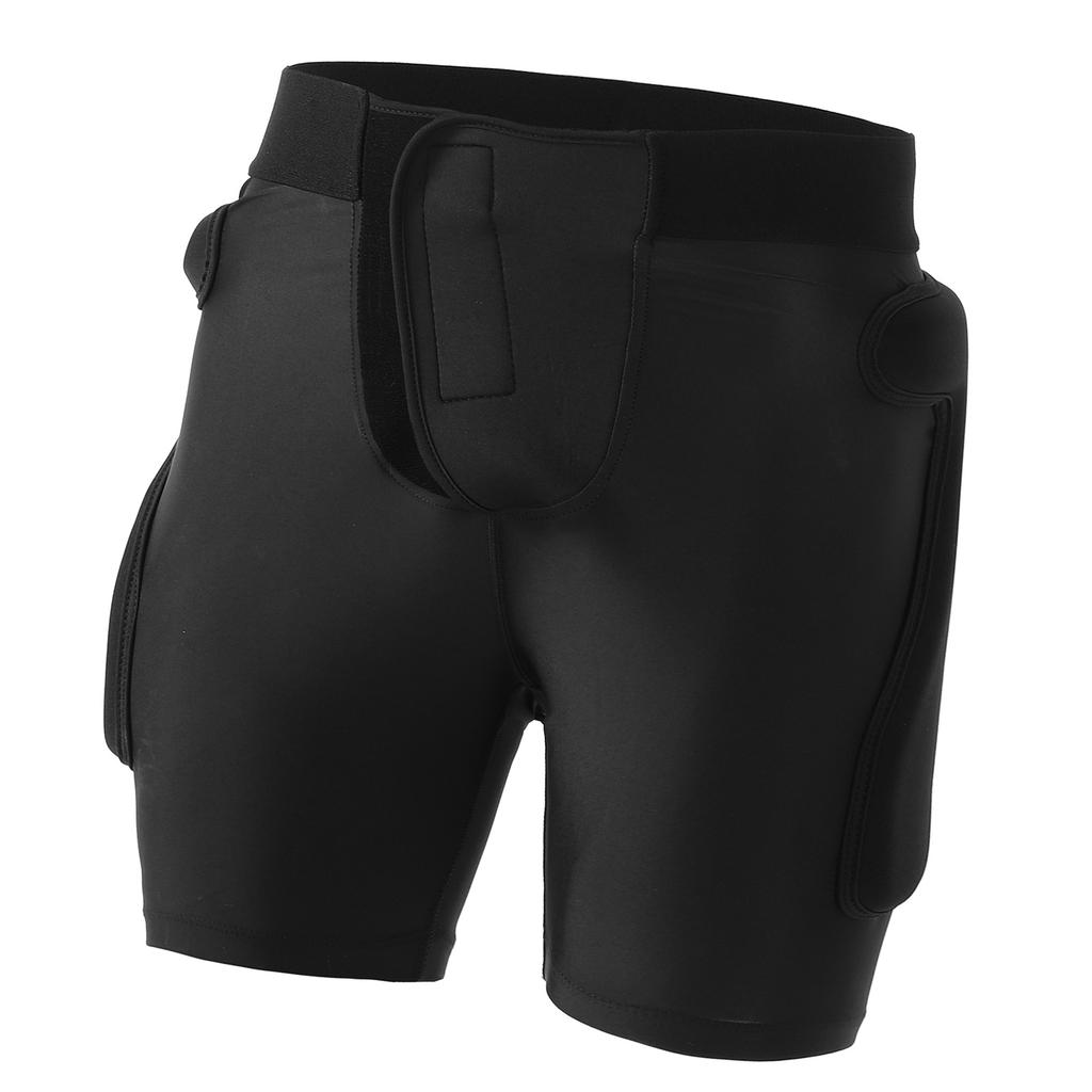 Pantaloncini Protettivi Imbottiti con Protezione Coccige in EVA per Pattinaggio, Skateboard, Sci, Snowboard