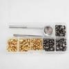 120x Metal Snap Fastener Press Button Stud For DIY Sewing Clothes Accessories