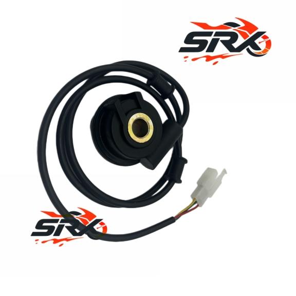 3 Pin Motorcycle Speed Sensor 12V Digital Motor Speed Meter Cable Mileage Assembly Replacement