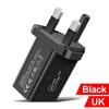 20W PD Fast Charger for Mobile Phones - Travel Adapter with EU/US/UK Plugs