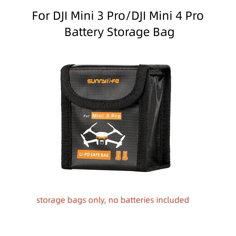 For DJI Mini 4 PRO Drone Body Remote Control Earthquake Protective Storage Bag And Landing Gear Propeller Holder Fixing Accessor