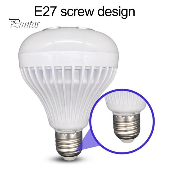 Night Lamp 1 Set Party Bulb High Brightness Flicker Free Multiple Lighting Modes LED Light Stereo Sound Wide Application Bluetooth-compatible