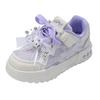 Girls' White Sneakers Children's Lace Bow Casual Shoes2026New Spring and Autumn Fashionable Girls' Sneakers