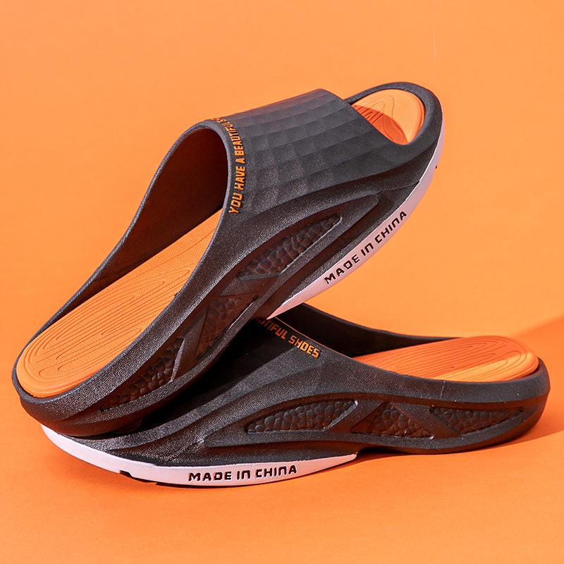 Men Summer Slippers Thick Sole 2024 New Arrival Super Soft Indoor Outdoor Non-Slip Slides Boys Girls Sandals Beach Slippers Men