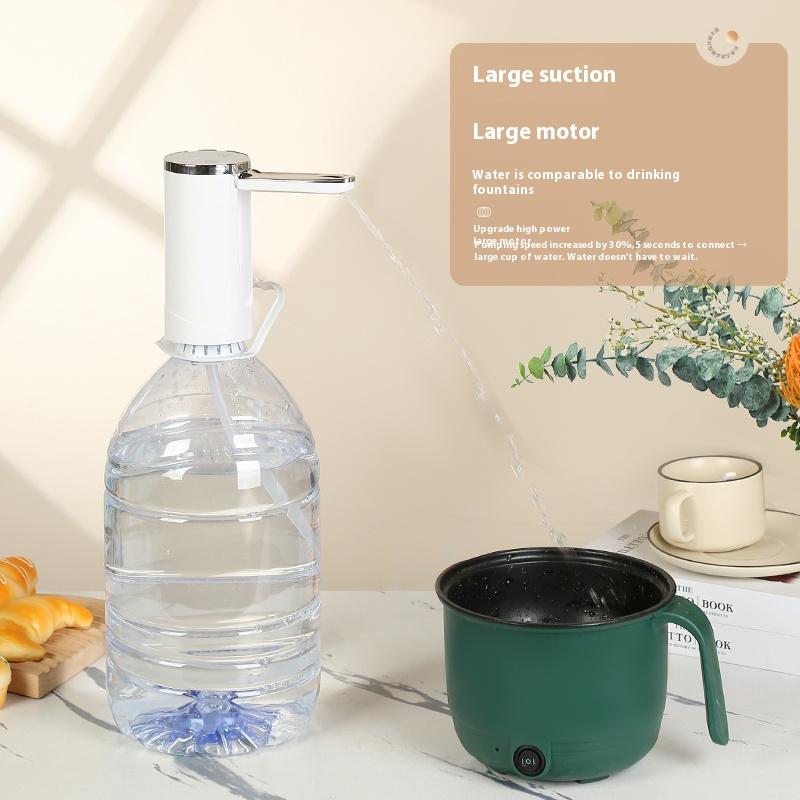 2025 New USB Electric Water Pump Portable Siphon Transfer for Bucket Drum Aquarium Outdoor Camping Home Garden Water Dispenser