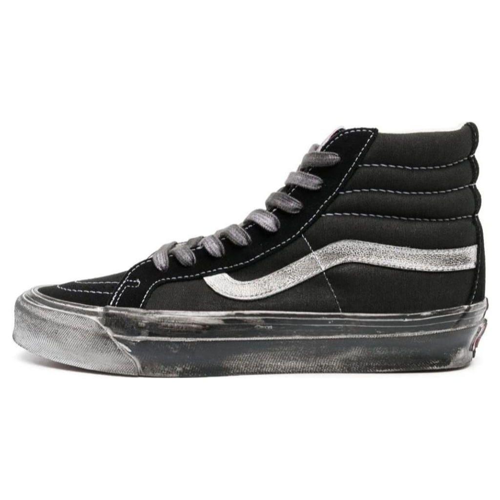 Vans Sk8 Slip Resistant Durable Lightweight High Top Skate Shoes Unisex Sneakers Black VN0A4BVBBA21
