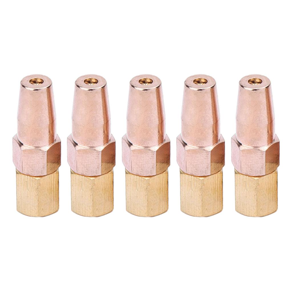 5Pcs Propane Gas Welding Nozzle H01-6 OxygenGas Contact Tips Holder for Priming Applications Thermal Metal Expansion