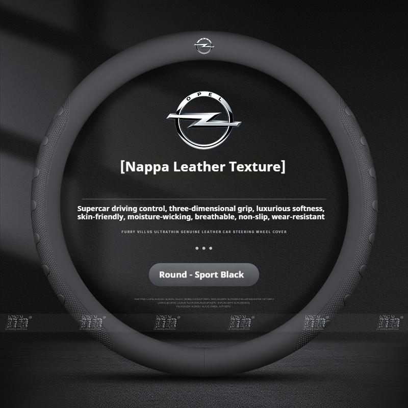 

Opel OPCline ASTRA CORSA INSIGNIA MOKKA VECTRA GTC Tigra GRANDLANG Car Steering Wheel Cover Suede Leather Anti-slip Accessories