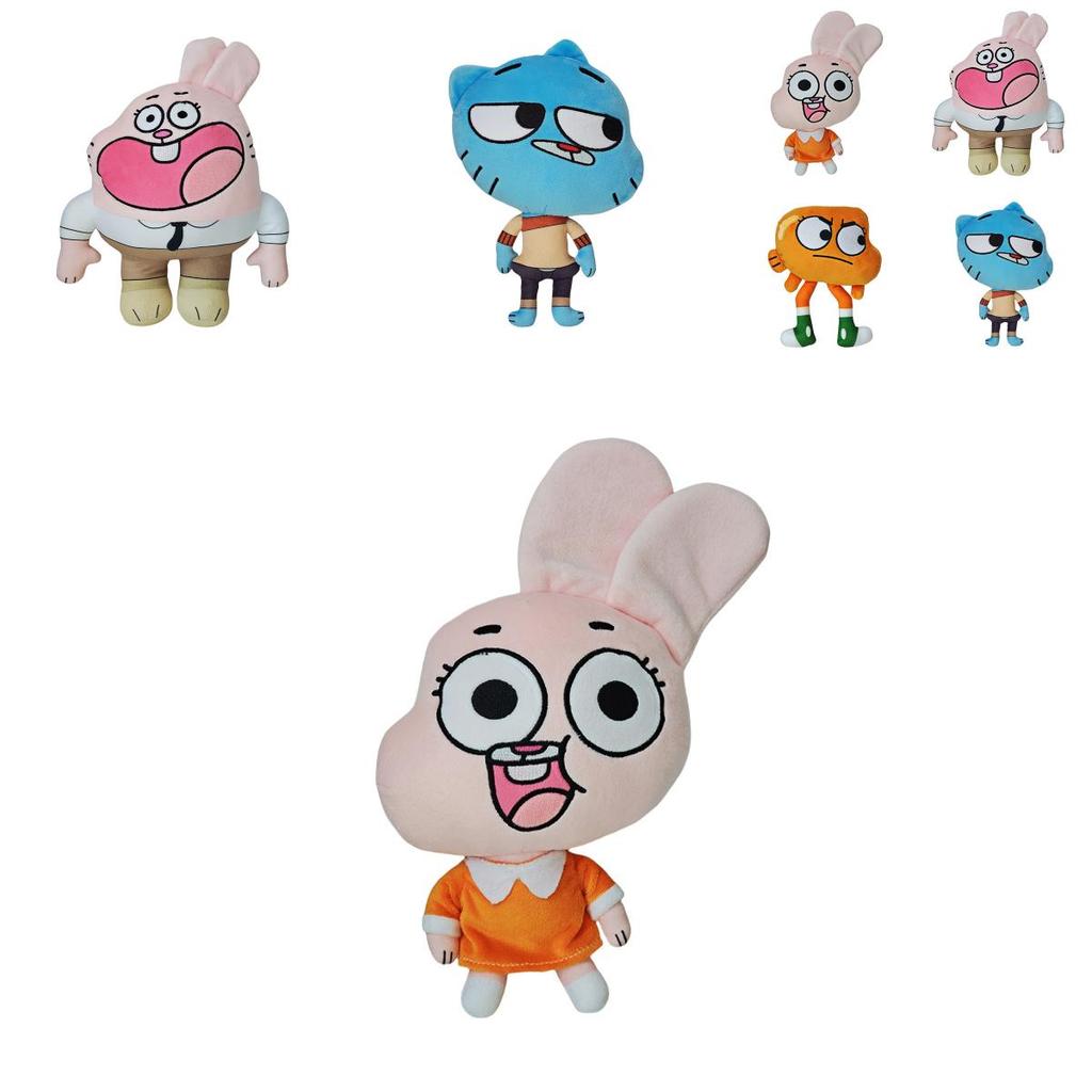 Die erstaunliche Welt von Gumball Zeichentrickfigur Plüschtier mit kurzem Flor für Geschenk und Auslage