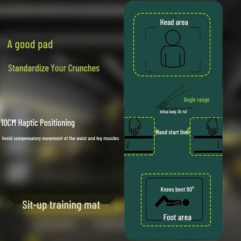 Fitness Yoga Mat 183x61cm (6mm thick)